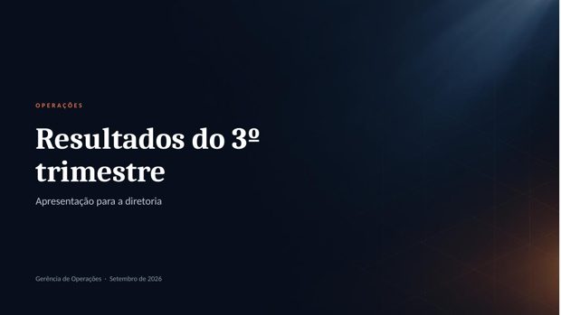 Slide gerado pelo agente